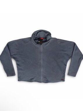 n:Philanthropy Zipper Back High Neck Pullover Sweatshirt